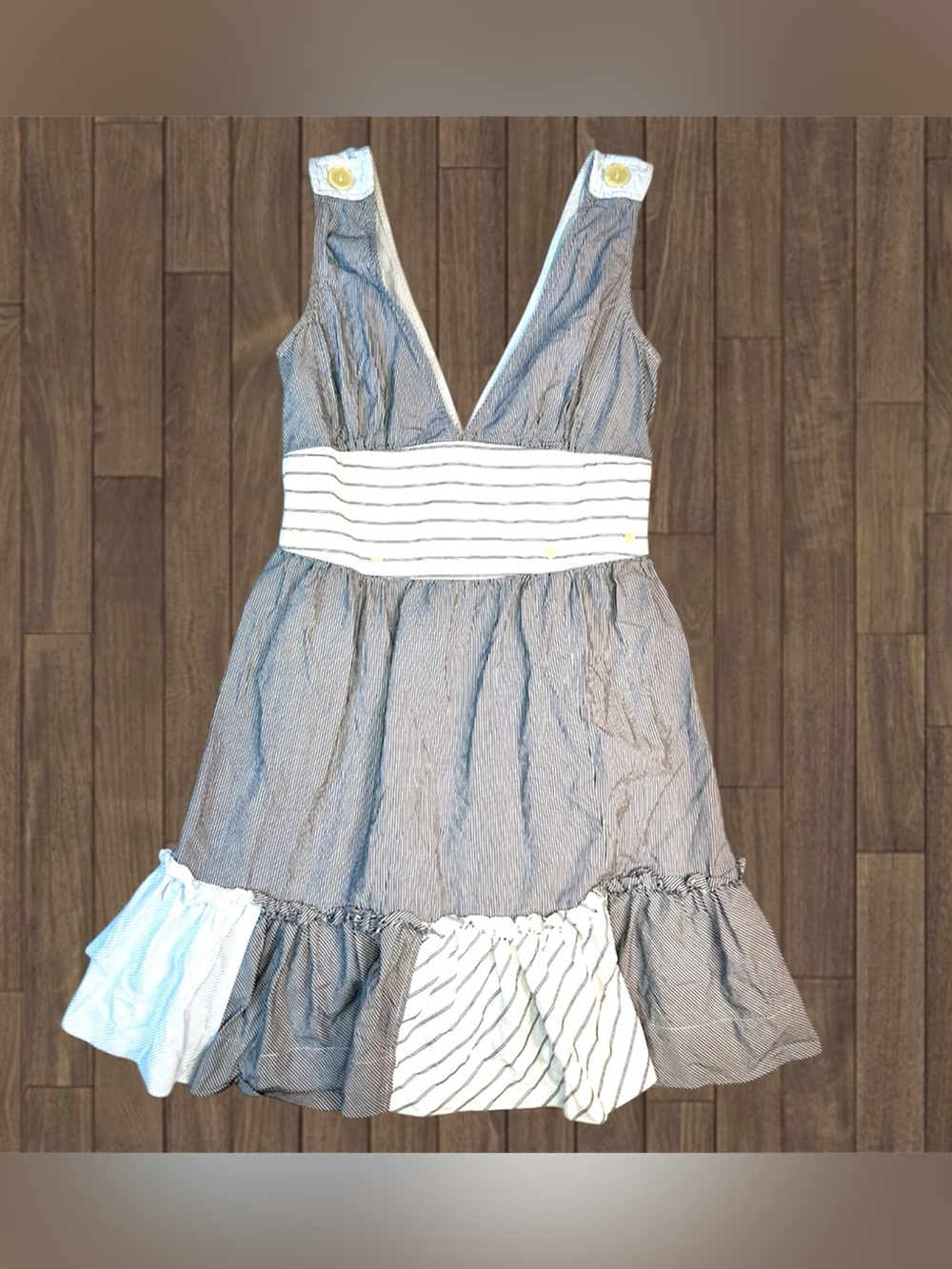 Free People Patchwork Sun Dress